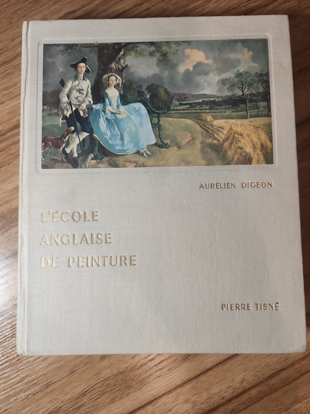 Vintage Hardcover Art Book - L'Ecole Anglaise de Peinture
